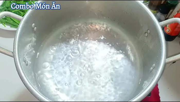 Boil 3 liters of water with 3 spoons of salt and 6 spoons of sugar.