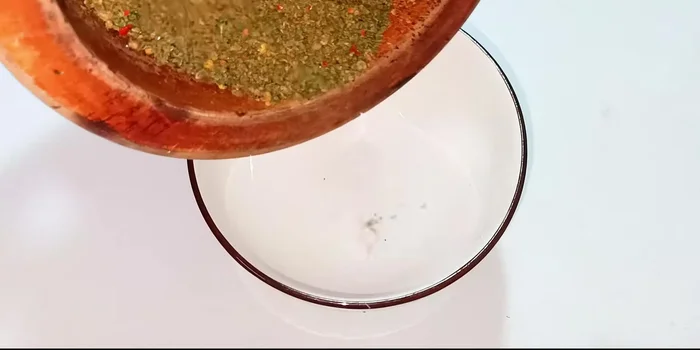 Lightly puree the cooled mixture in a mortar or blender (it doesn't need to be completely smooth).