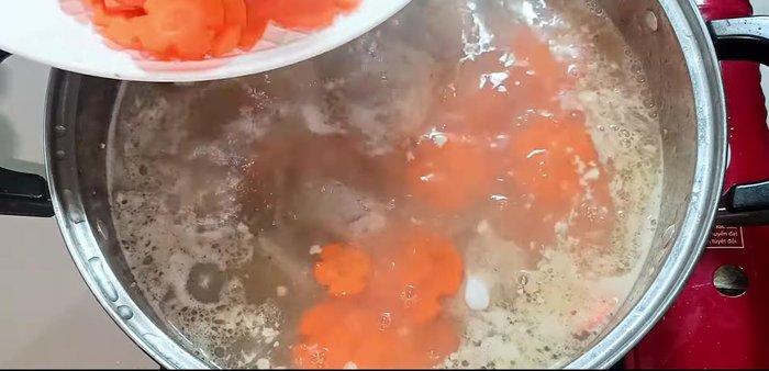 Add carrots and cook for 5 minutes.