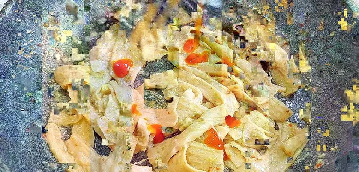 Add chili sauce for color (103.64).