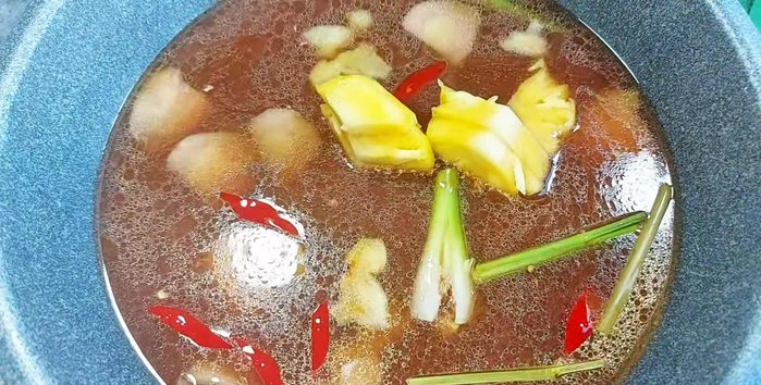 Add the pineapple. Cook until the sauce boils and thickens.