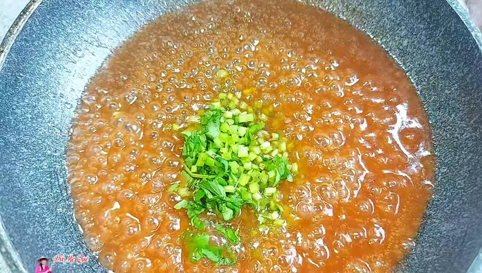 Add chopped celery or cilantro to the sauce.