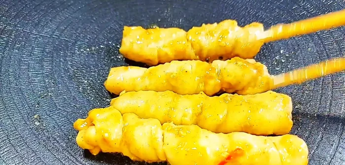 While grilling, add remaining marinade sauce gradually to ensure even absorption.
