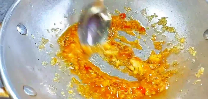 Mix well until spices are dissolved. Turn off the heat.