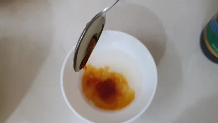 Prepare the fish sauce dipping sauce: Mix sugar, water, vinegar, fish sauce, and lime juice. Add chopped garlic and chili.