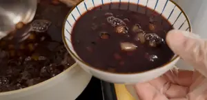 Black Bean Sweet Soup: 3 Secrets for Soft Beans & Perfect Tapioca Pearls