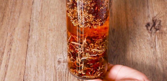 Seal the bottle tightly and let it sit for at least two weeks (longer for a more intense flavor).