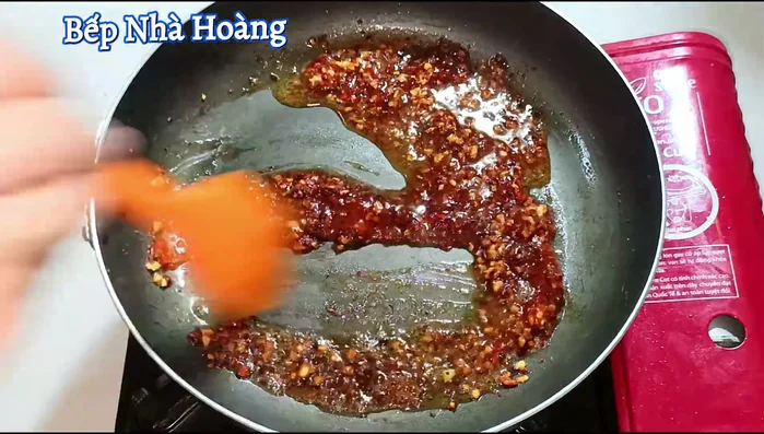 Stir well and cook until the spices dissolve.