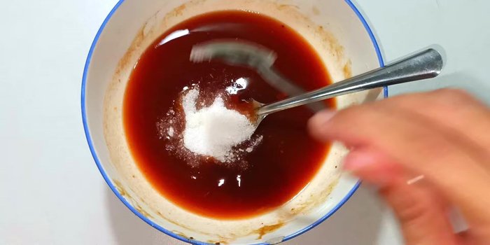 Add another tablespoon of sugar and 1/2 teaspoon of salt. Stir to combine.