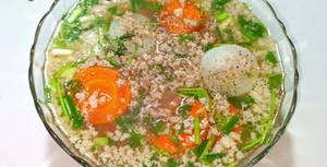 Carrot & Radish Soup with Minced Meat: Easy Family Recipe