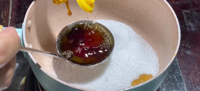 Prepare the sweet and sour fish sauce: Combine sugar, fish sauce, and water. Cook until sugar dissolves. Add chili, lemon/lime juice (optional), and garlic.
