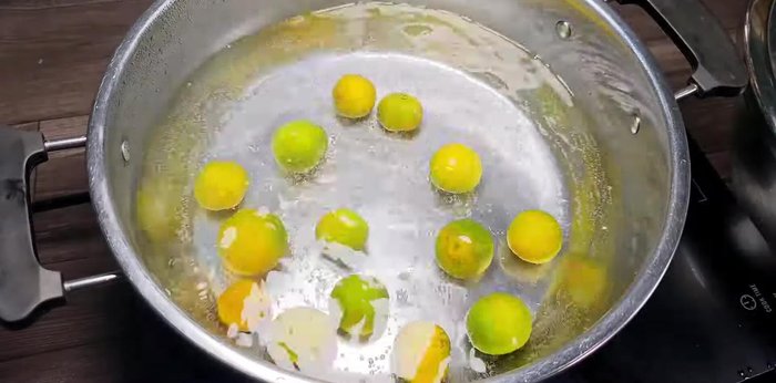 Prepare a separate pot of boiling water.
