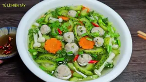 Bitter Melon & Catfish Ball Soup: A Refreshing Family Meal