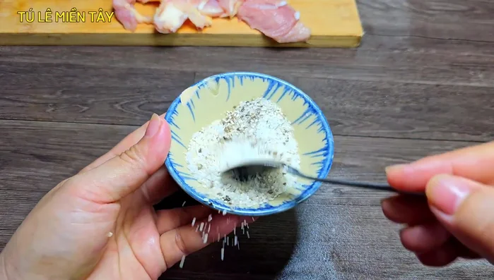 Marinate the chicken with the spices, ensuring even distribution. Taste and adjust seasoning as needed.