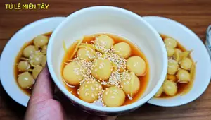 Soft & Chewy Palm Sugar Cha Y (Chè Y Trôi Nước): Easy Dessert Recipe