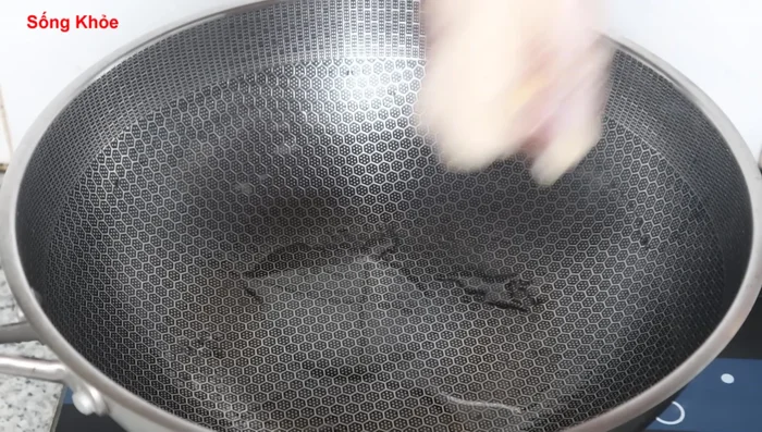 Fry the marinated pork: Heat cooking oil in a pan. Fry the pork until fragrant and firm. Add the marinade and ½ cup of water. Simmer until the sauce thickens.