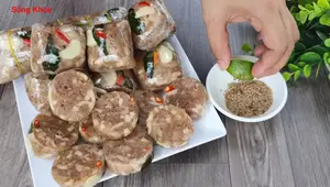 Crispy Pork Skin Spring Rolls (Nem Bì Thính): A Simple Recipe
