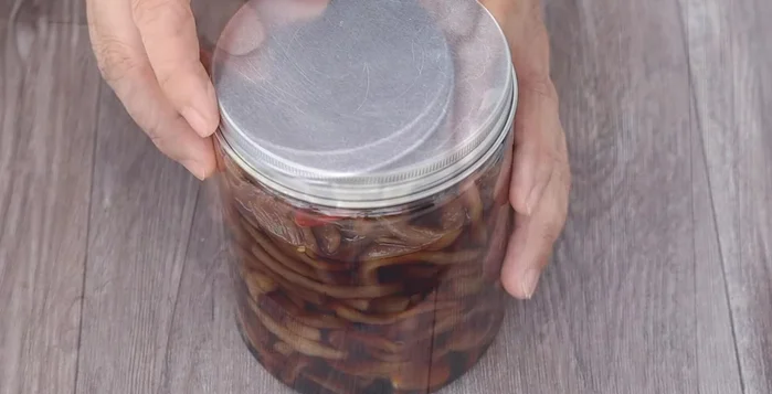 Cover the jar and let it sit at room temperature for 3-5 days, mixing occasionally.
