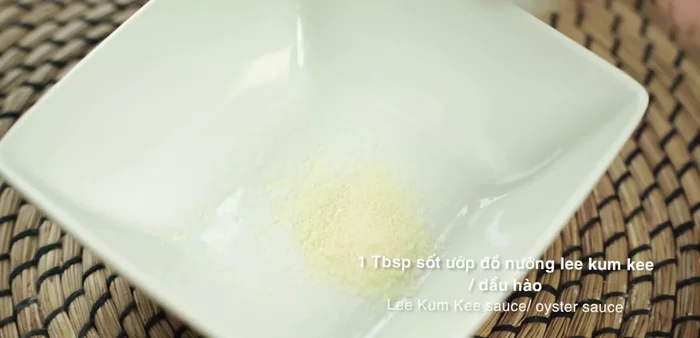 Marinate the pork chops with all the ingredients listed in the video. Marinate for 3-8 hours in the refrigerator.