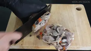 Crispy Pork Head (Giò Thủ) with Milk Carton Mold - Easy Tet Recipe
