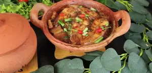 Clay Pot Rice with Braised Fish & Pork Belly Recipe