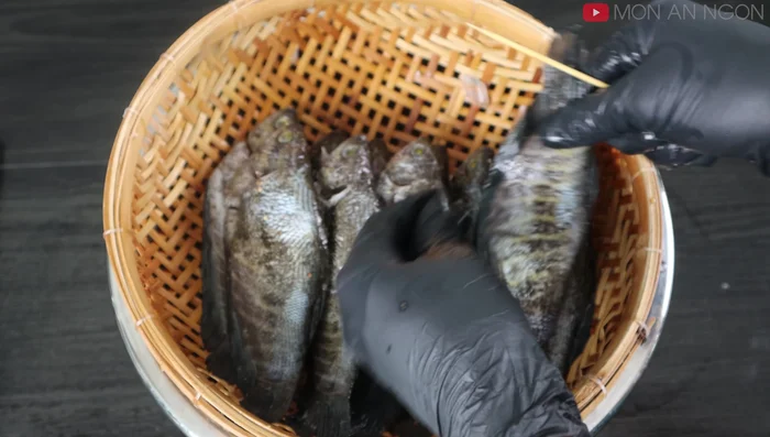 Dry the fish in the sun for about 2 days, spreading it out for faster drying. Store in refrigerator overnight if necessary.