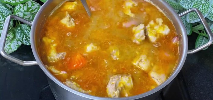 Add half a kilo of Ba Te.