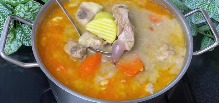 Simmer until potatoes and carrots are tender. Adjust seasoning.