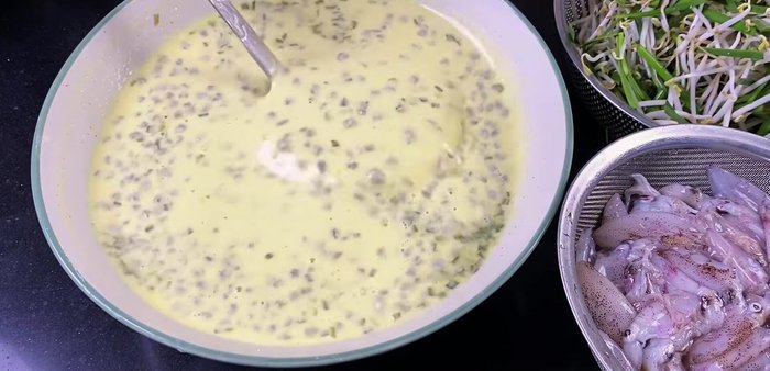 Let the batter rest for 45 minutes (230.64).