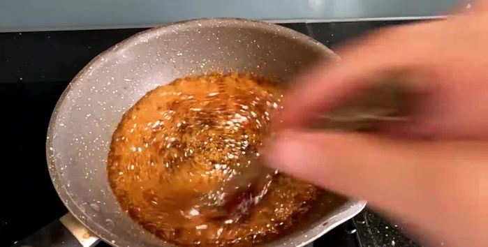 Turn the heat back on and cook for another 10-15 minutes to achieve desired consistency. Add a pinch of salt.