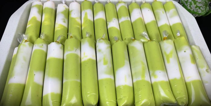 Refrigerate for 24 hours, then freeze for another 24 hours before serving.
