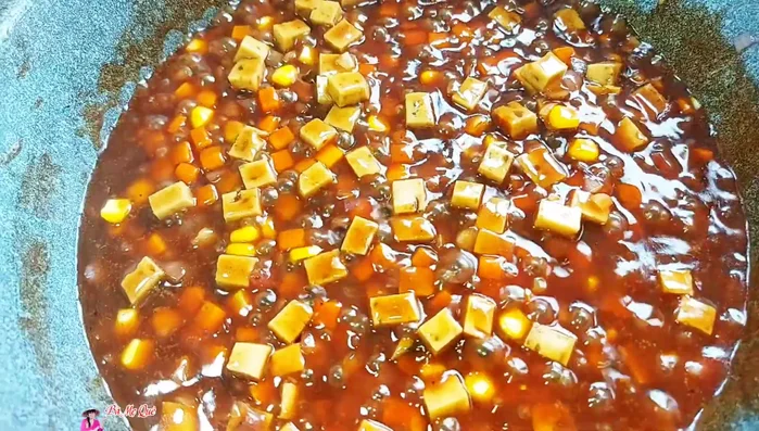 Add 1/2 cup of water and cook until vegetables are tender.