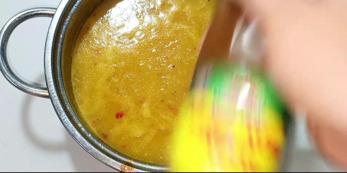 Remove from heat and pour in the fish sauce. Stir well.