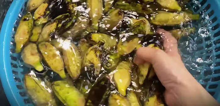 Cut and wash wax bananas. Steam until cooked.