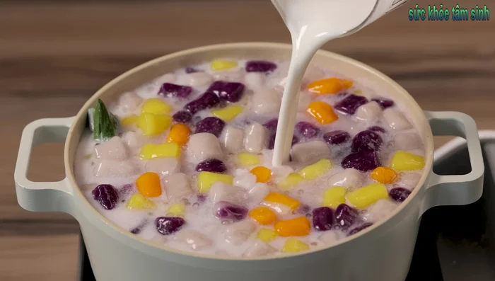 Add the remaining coconut milk and taste; adjust sweetness as needed.