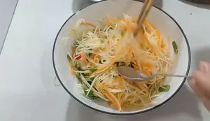 Green Papaya and Carrot Salad: A Vietnamese Culinary Delight