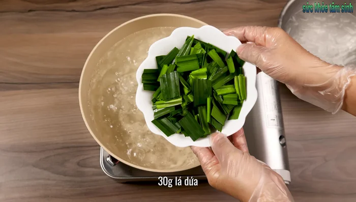 Bring a pot of water to a boil.