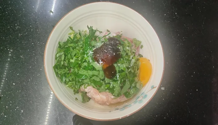 Add oyster sauce, MSG, and salt. Stir well to combine.