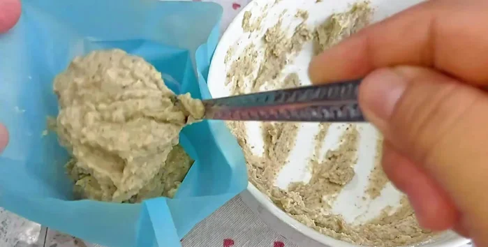 Transfer the dough to a piping bag or plastic bag. Cut a corner and squeeze out small patties into a hot pan with oil.