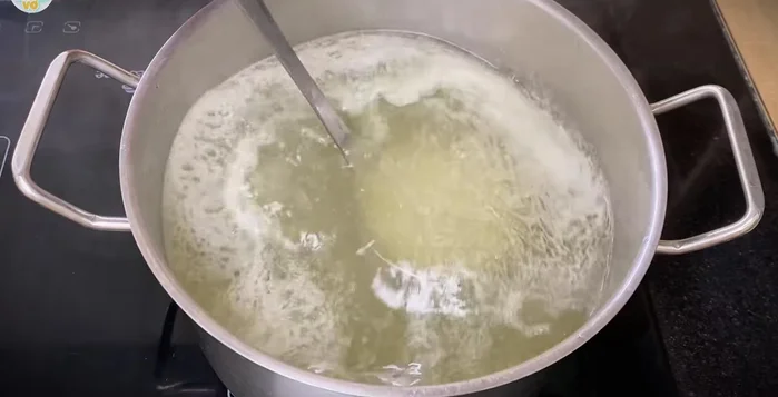 Adjust seasoning to taste. Add lemon juice once the broth is off the heat.