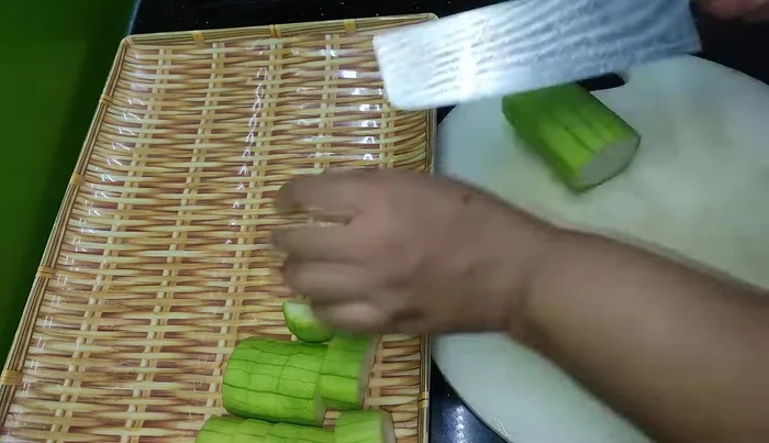Prepare other ingredients: clean, wash, and slice them.