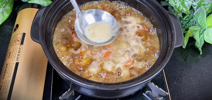 Season and adjust the sauce to your liking. Reduce heat to low and simmer until the sauce reaches desired thickness.